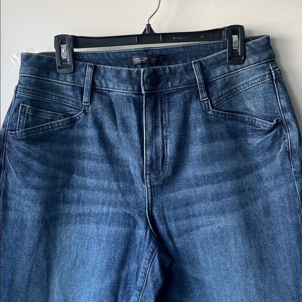 Simply Vera Vera Wang Blue Straight Leg Jeans - Picture 6 of 7